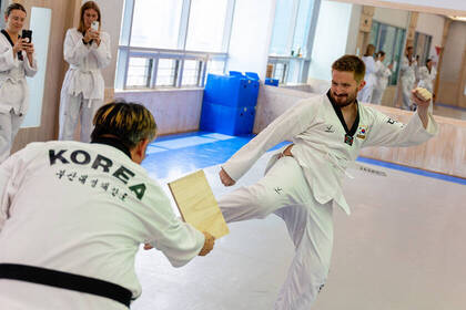 Taekwondo-Klasse