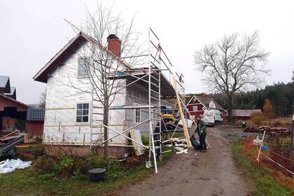 Bauprojekt auf dem Gelände