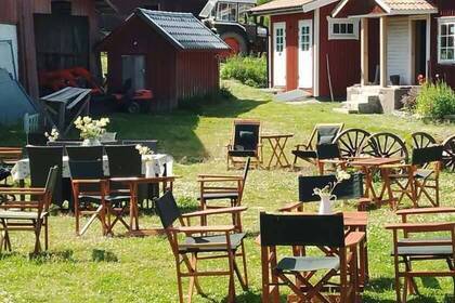 Outdoor-Bereich auf der Farm
