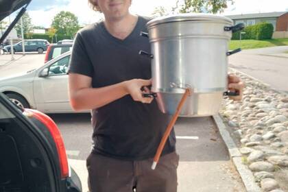 Volunteer bei der Projektarbeit