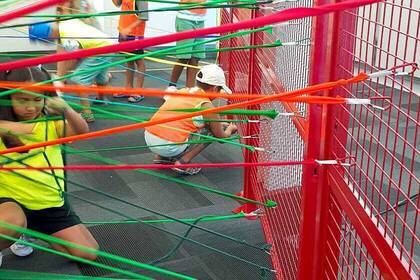 Kinder beim Spielen im Kinderprojekt in Barcelona