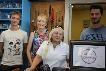Volunteers Charity Shop