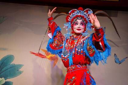 Klassische Theateraufführung in China