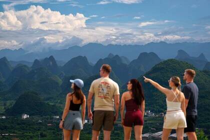 Yangshuo-Aussichtspunkt