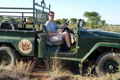 Internship tour guide and organizer in Namibia