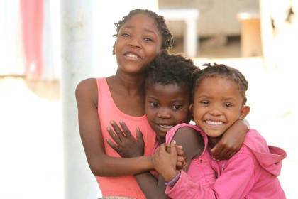 Kinder im Suppenküche Projekt