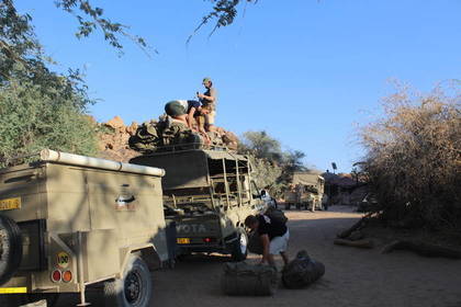 Landschaftsgestaltung Praktikum Namibia