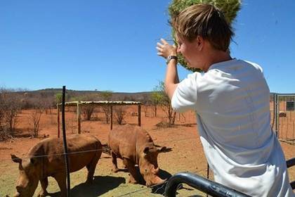 Freiwilligenarbeit mit Nashörnern in Namibia