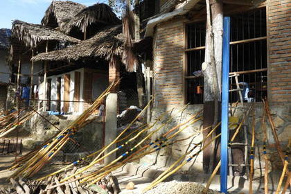 Traditionelles Bauen Tansania