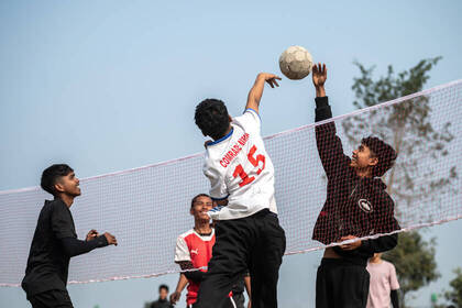 Sport Unterrichten als Volunteer in Nepal