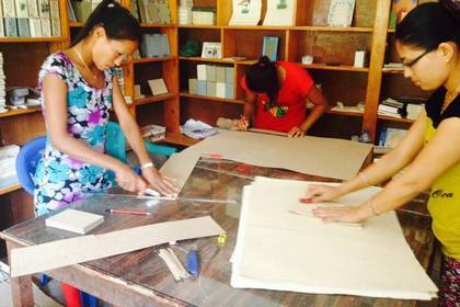 Naturpapier aus Nepal