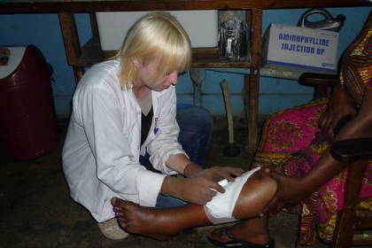 Medizin Studnet Tansania