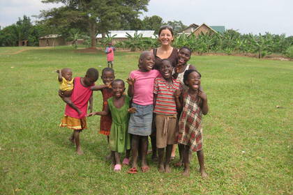 Volunteer at a school in Uganda