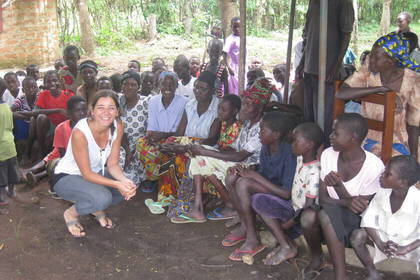 As a volunteer in development cooperation in Uganda