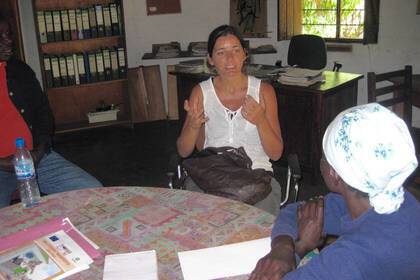 Volunteer aid project in Uganda