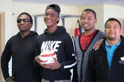 Menschen mit Sehbehinderung Kapstadt