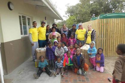 Volunteering at Children Center South Africa
