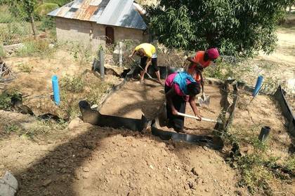 Voluntary work in the support project for women in Tanzania
