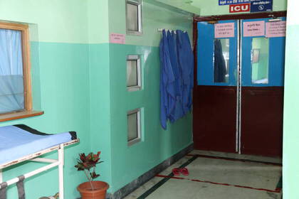 The clinic in Kathmandu