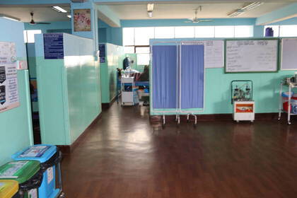Freiwilligenarbeit in einer Klinik in Nepal