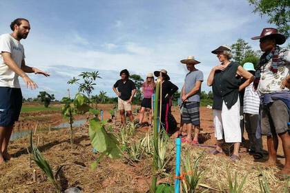 Volunteers bei der Arbeit