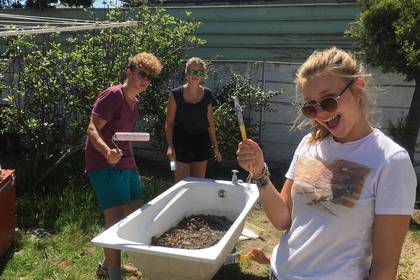 Rainbow Garden Village Farmarbeit Südafrika