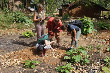 Feldforschung im Projekt