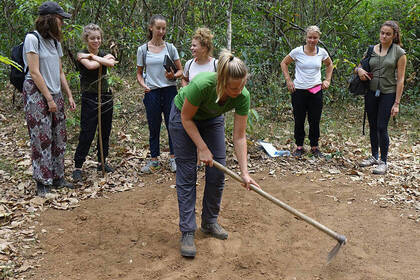 Als Volunteer bist du in alle Abläufe eingebunden