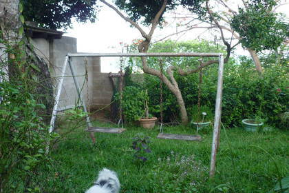 Garten bei der Pferdefarm