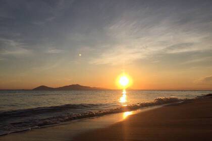 Sunset at Hoi An Beach