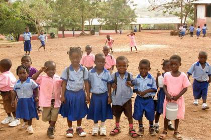 Kindergruppe in der Krippe