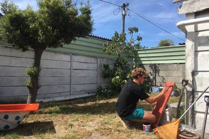 Renovierung Volunteer Afrika