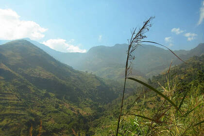 Bergwelt in Tansania
