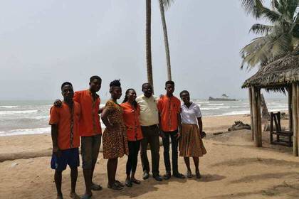 Team Naturschutz in Ghana