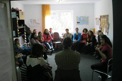 Kennenlernen beim NGO Support Transsilvanien 