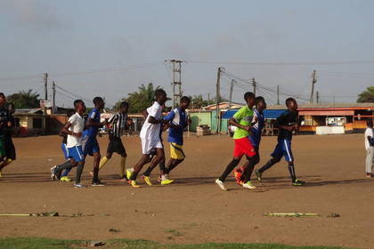 Fußball Volunteer Ghana Freiwilligenarbeit