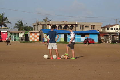 Sport Freiwilligenarbeit Ghana