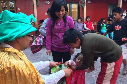 Peru Sabbatical Frauen Kinder Überraschung Frauenhaus