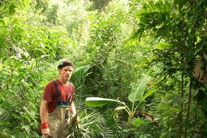 Volunteer in der Baumschule Tansania