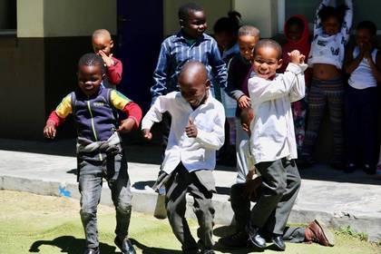 Voluntary work in childcare in South Africa