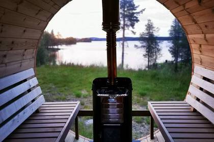Pure relaxation in the Swedish sauna