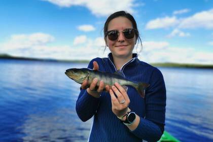 Abendessen gefangen!