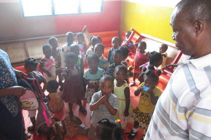 Voluntary service in Nursery Ghana