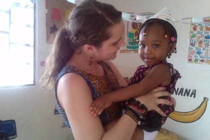 Kleinkindförderung in Ghana Freiwilligenarbeit