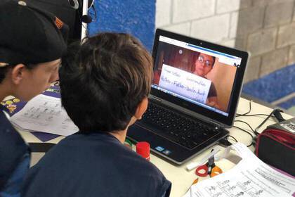 Online lessons in the volunteer project in Costa Rica