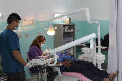 Volunteering in the dentistry project in the Dominican Republic