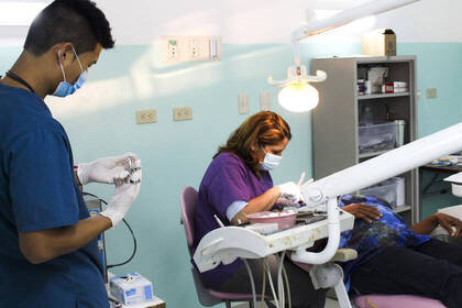 Volunteering in the dentistry project in the Dominican Republic