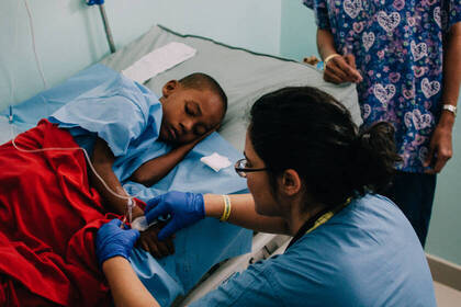 Volunteer work in the medical project in the Caribbean