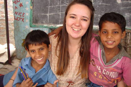 Volunteer in Indien