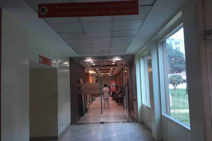 Gang im Krankenaus Delhi